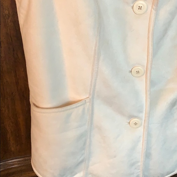 Faux Suede Shearling Vest - Picture 4 of 6